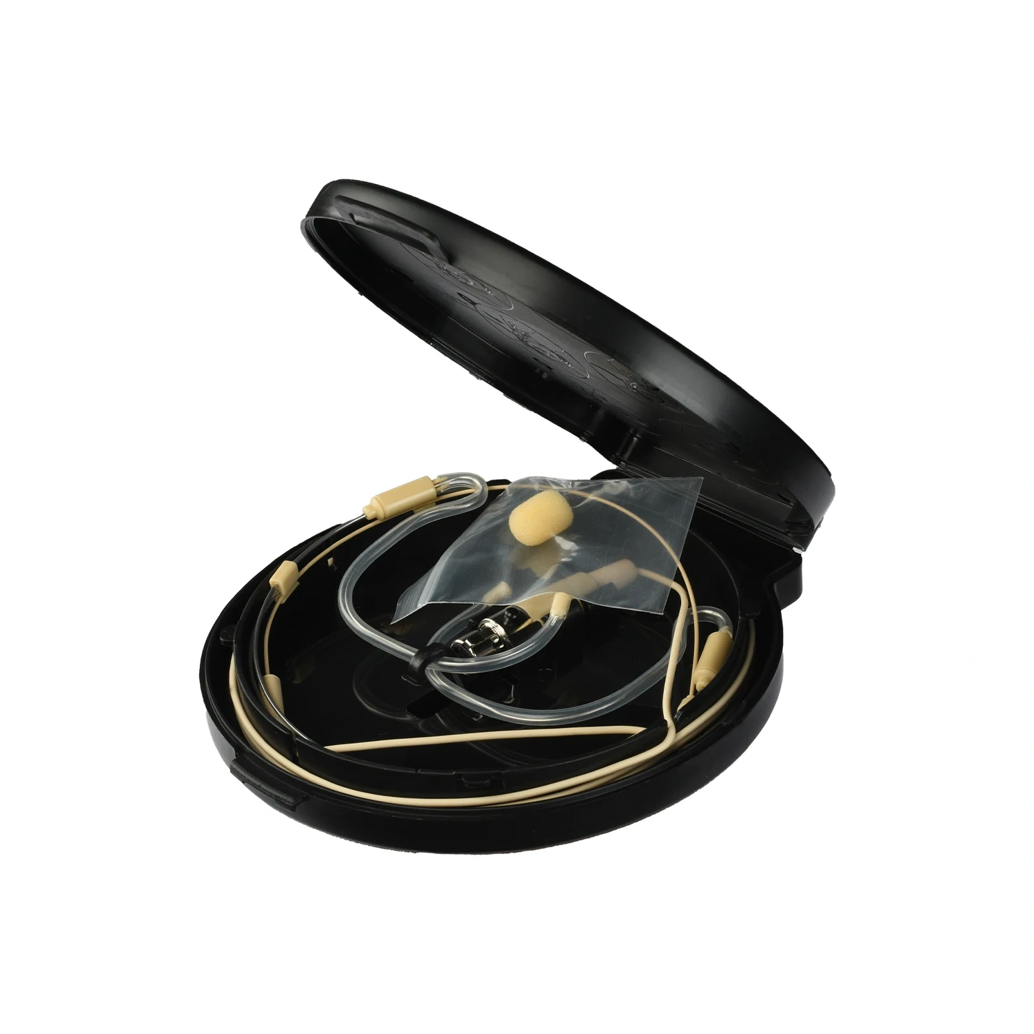 3 Pin 4 PIN Double Earhook Headband Headset Microphone 3.5mm Foldable Omnidirectional Electret Wired Headworn Mic HM-52S2