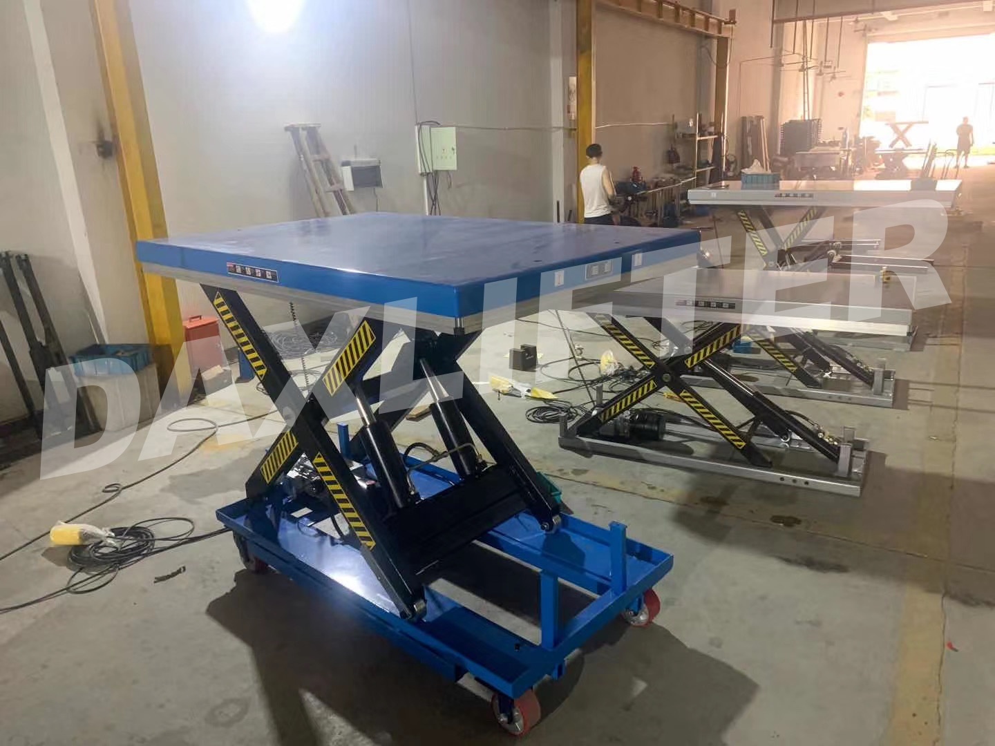 Movable Scissor Lift Table