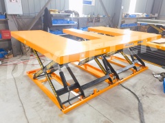 E Shape Scissor Lift Table
