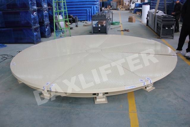 Heavy-Duty Car Rotary Platform for Commercial and Residential Use