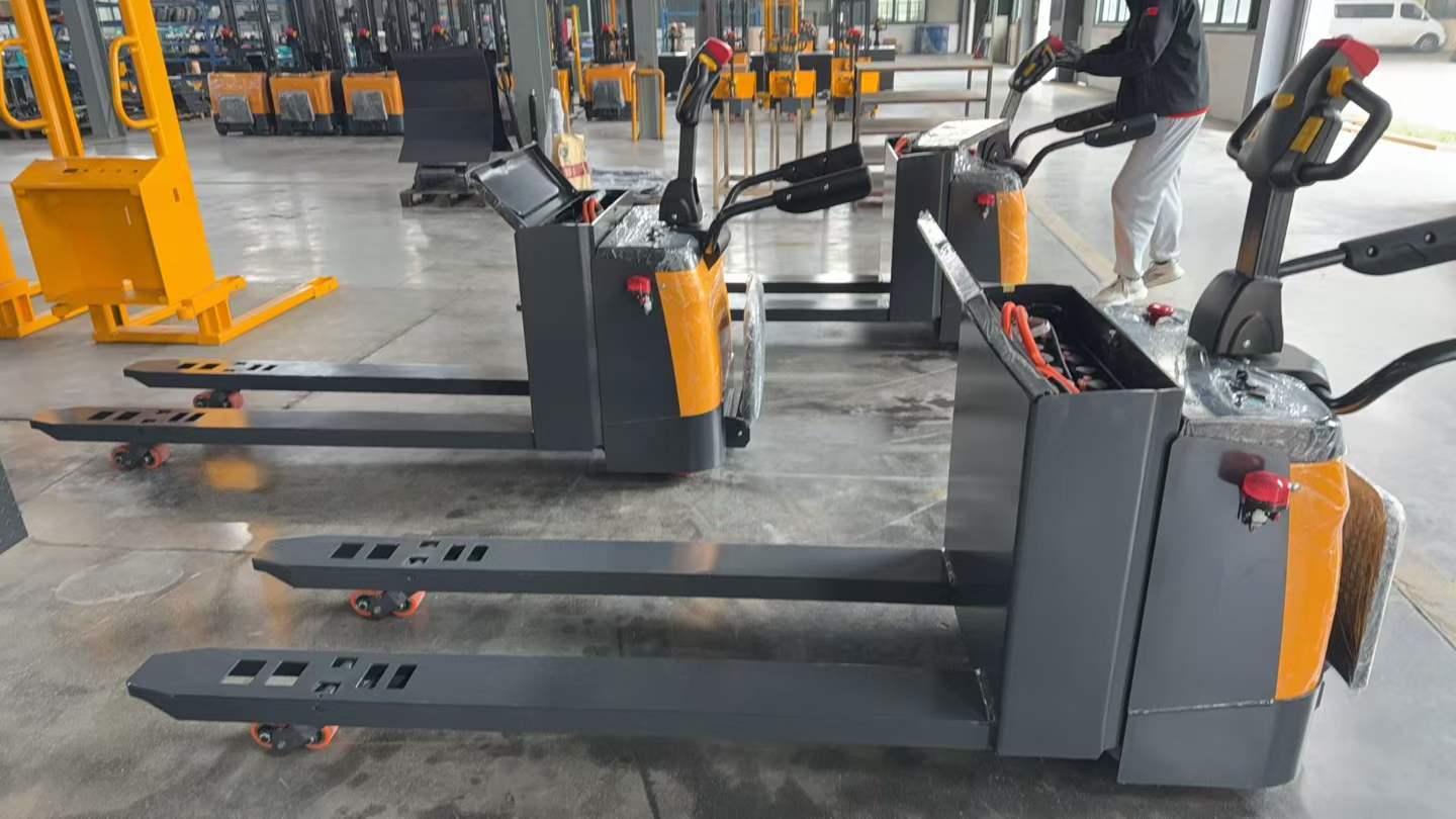 Transpaleteira manual de alta resistência com garfo extensível de 1,8 m | DAXLIFTER
