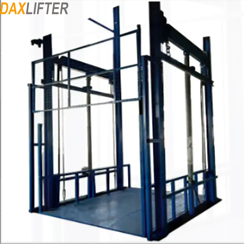DXLC3000 Four Post Vertical Lift | 3000kg Hydraulic Cargo Elevator DAXLIFTER
