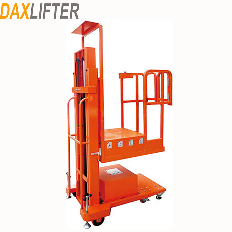 DAXLIFTER FOP3 Series Self Propelled Vertical Electric Order Picker 300kg Capacity 2.7m-4.5m Warehouse Stock Picking Lift Platform