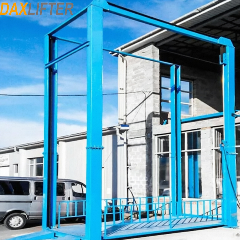 Elevador hidráulico de quatro colunas FFCL3517 para veículos | Elevador vertical para transferência de carros com capacidade de 3500 kg - DAX LIFTER