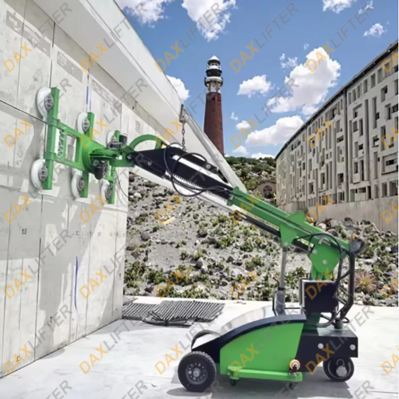 Self-propelled Electric Glass Vacuum Lifter DXGL-LD Series 300-800kg Glazing Robot For Curtain Wall Glass Installation