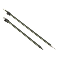 Spiral-tipped, green, thickened single bracket