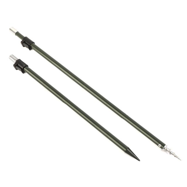 Spiral-tipped, green, thickened single bracket