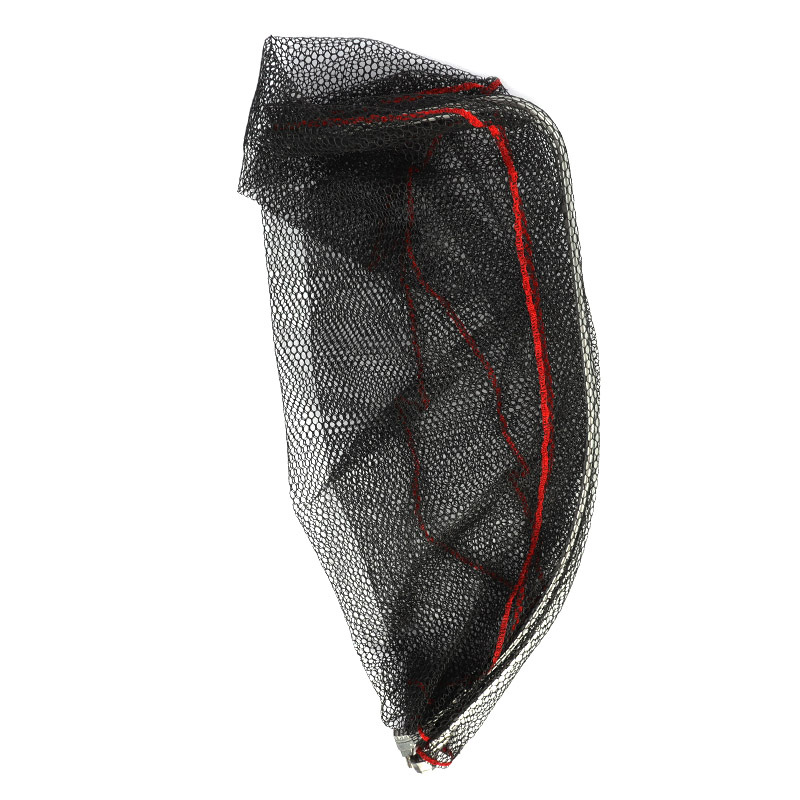 Overall, the net head is black with fine mesh and white with large mesh.