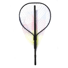 Black rounded three-way connector