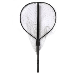 Black rounded three-way connector