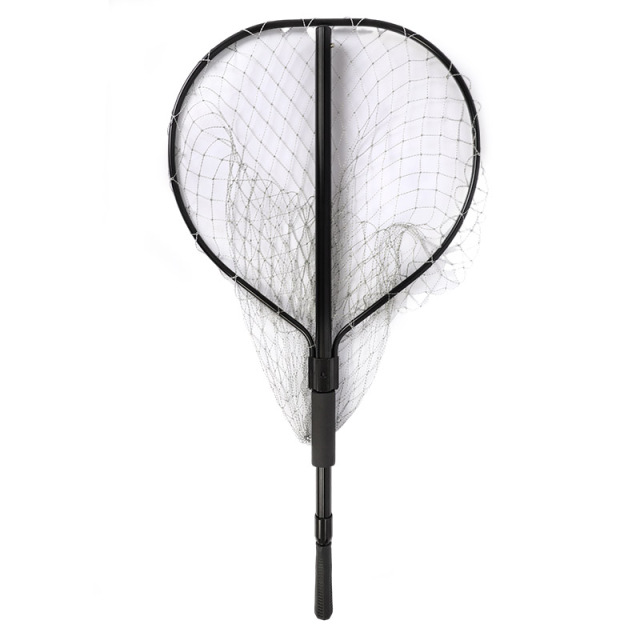 Black rounded three-way connector