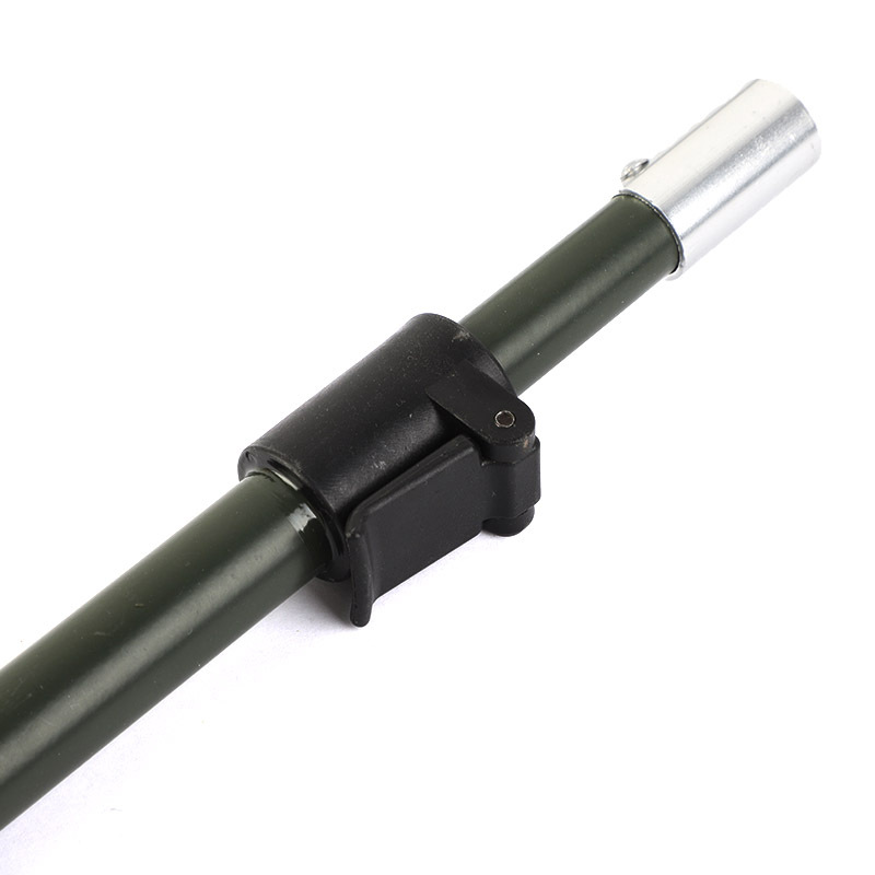 Spiral-tipped, green, thickened single bracket