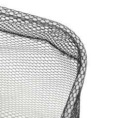 Semi-buoyant landing net head, blue + blue