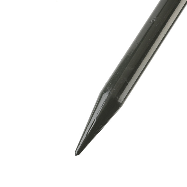 Spiral-tipped, green, thickened single bracket