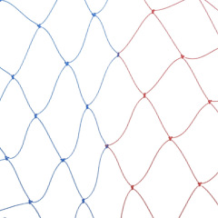 Black rounded three-way connector