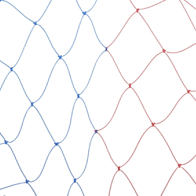 Black rounded three-way connector