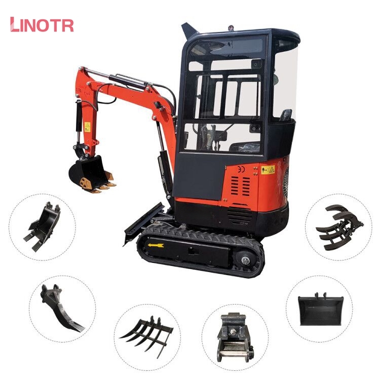 LT10 1T Mini Excavator with Cabin