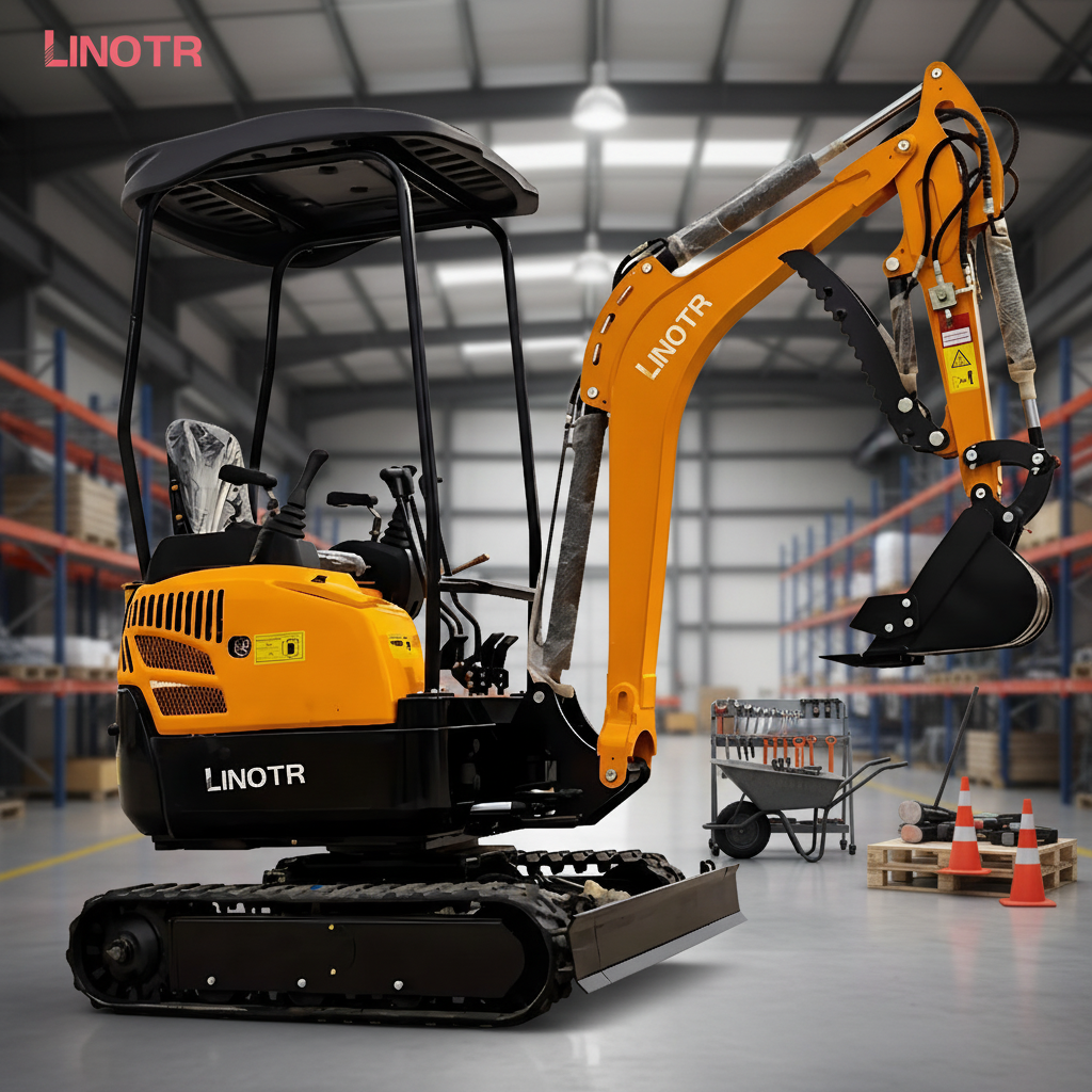 Мини-экскаватор LT08 0.8T