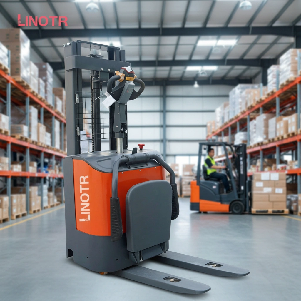 CDD-20 2T Stand-on Electric Stacker