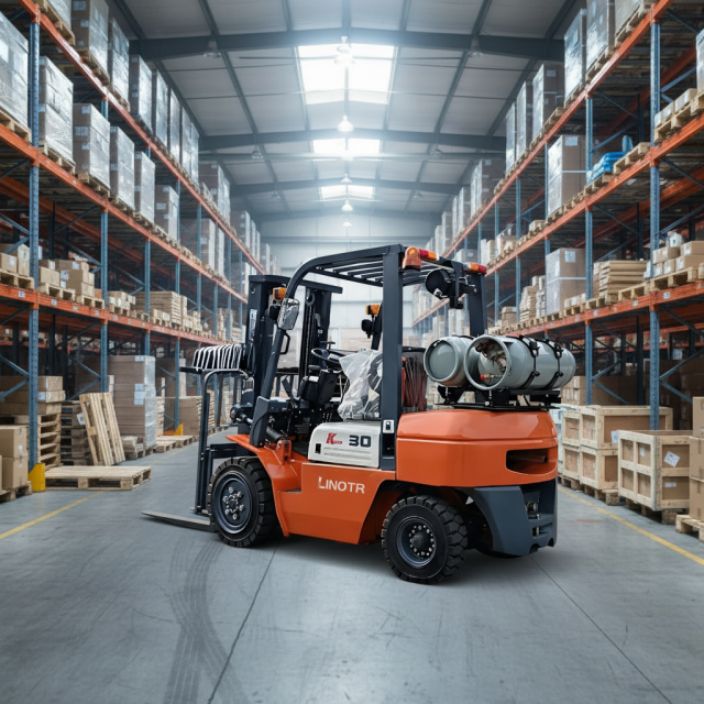 CPCG-30 3T Dual Fuel LPG Forklift Truck