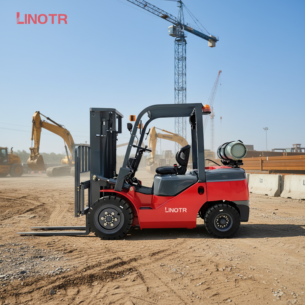 CPCG-35 3.5T Dual Fuel LPG Forklift Truck