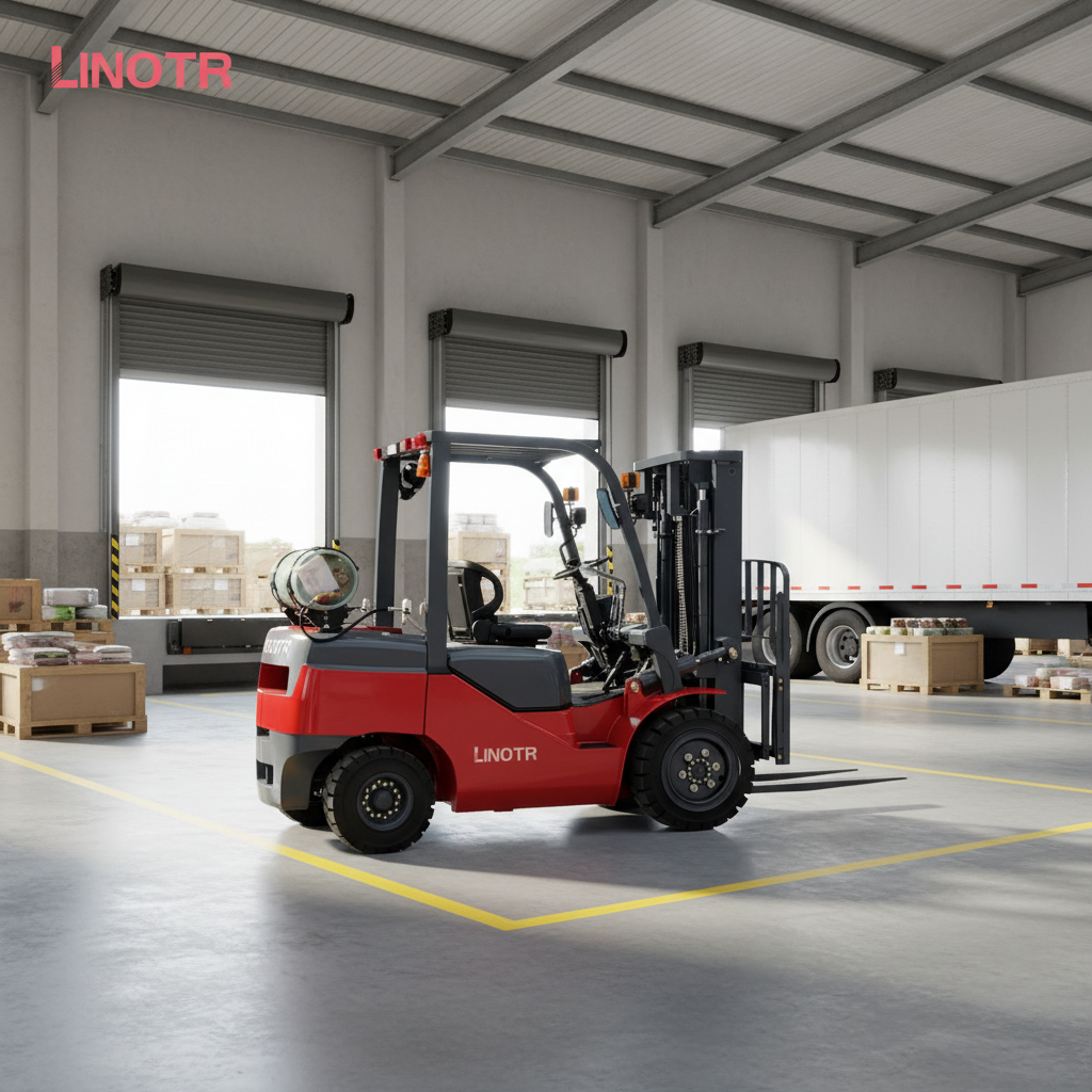 CPCG-35 3.5T Dual Fuel LPG Forklift Truck