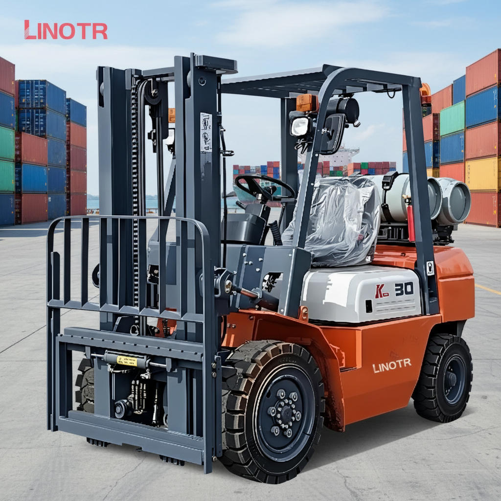 CPCG-30 3T Dual Fuel LPG Forklift Truck