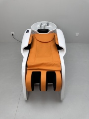 Massage Shampoo Bed with Reclining and Backwash Function for Salon Use DN0068_Massage Shampoo Beds