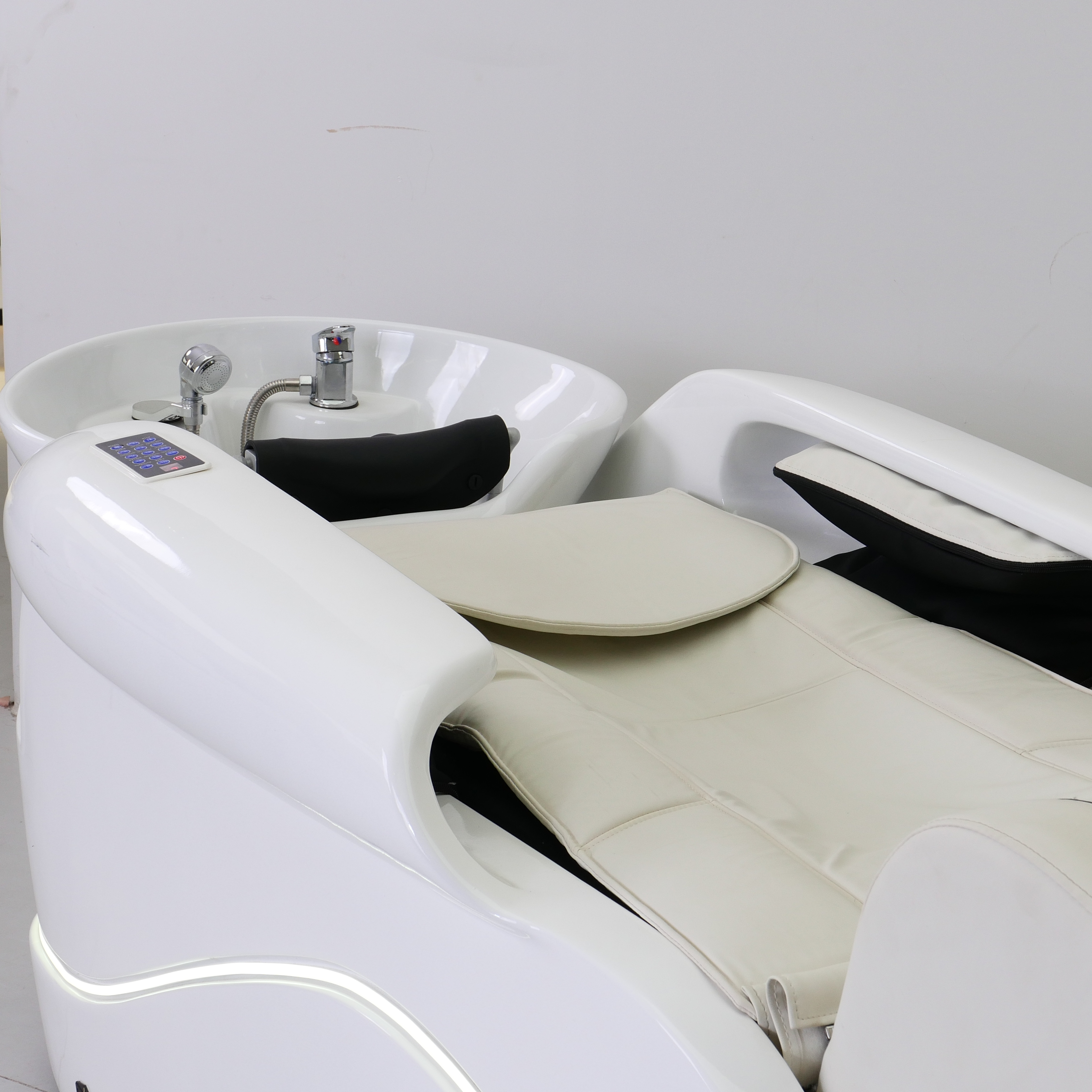 Massage Shampoo Bed with Backwash System for Salon Hair Washing DN0067_Massage Shampoo Beds