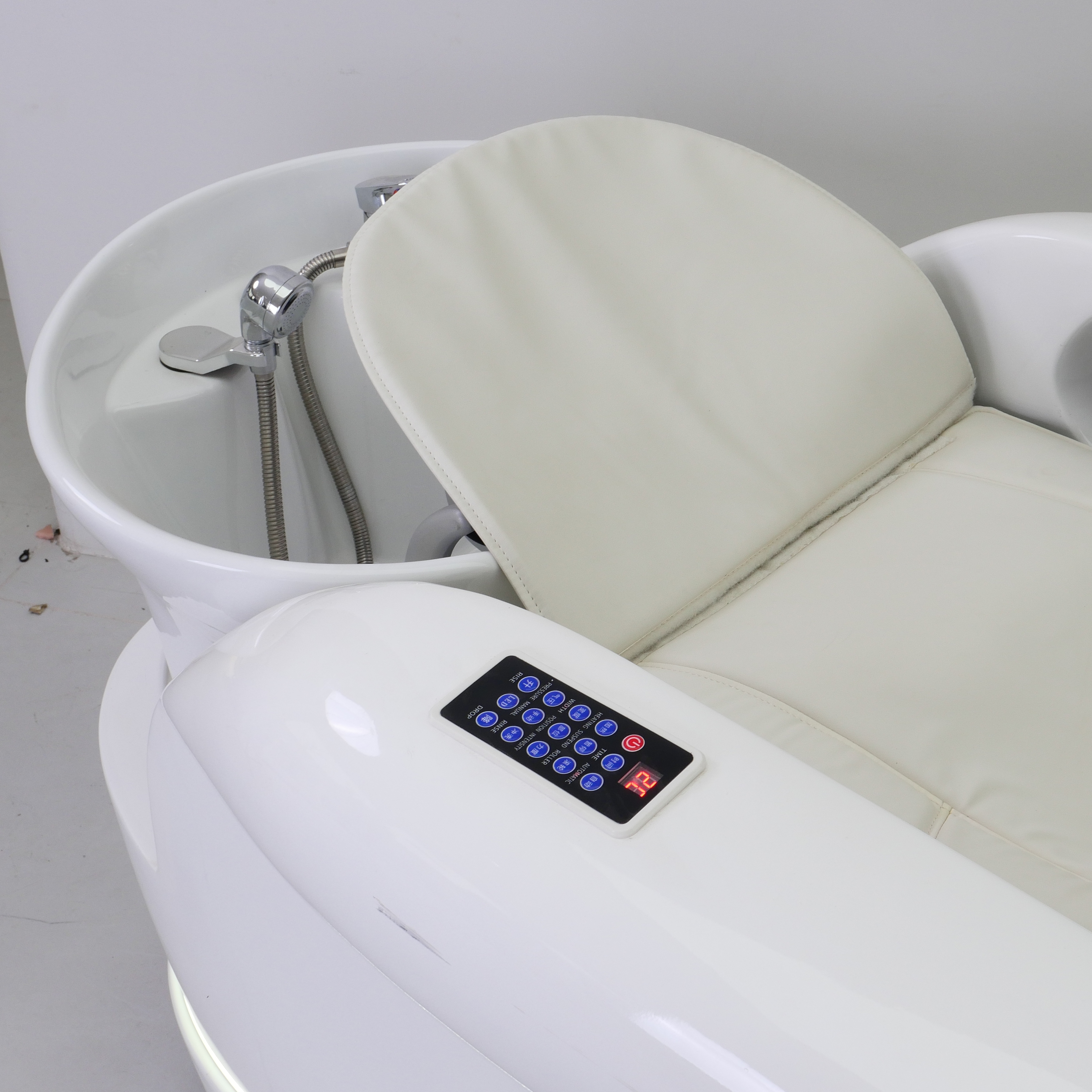 Massage Shampoo Bed with Backwash System for Salon Hair Washing DN0067_Massage Shampoo Beds