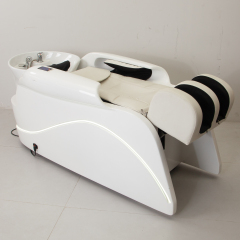 Massage Shampoo Bed with Backwash System for Salon Hair Washing DN0067_Massage Shampoo Beds
