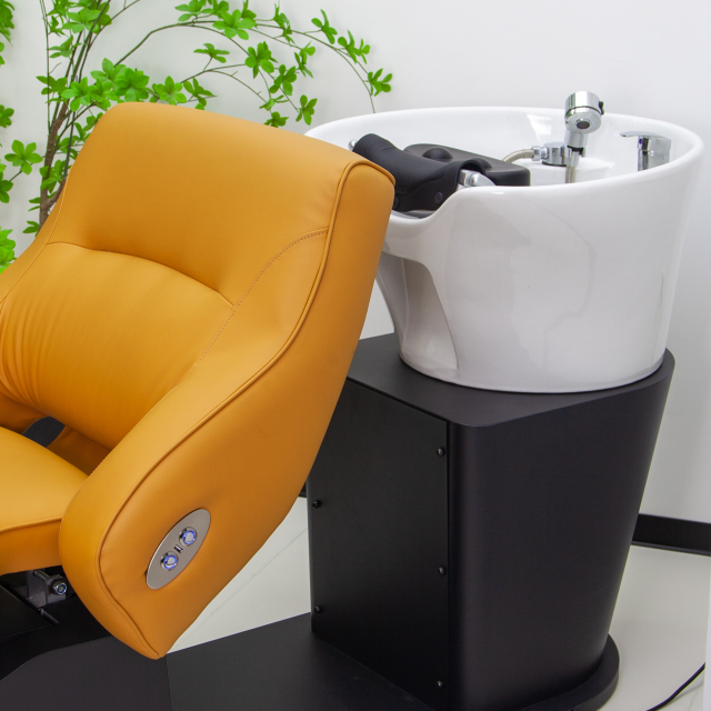Electric Shampoo Chair with Backwash Sink for Hair Salon DN0087_Electric Shampoo Chairs