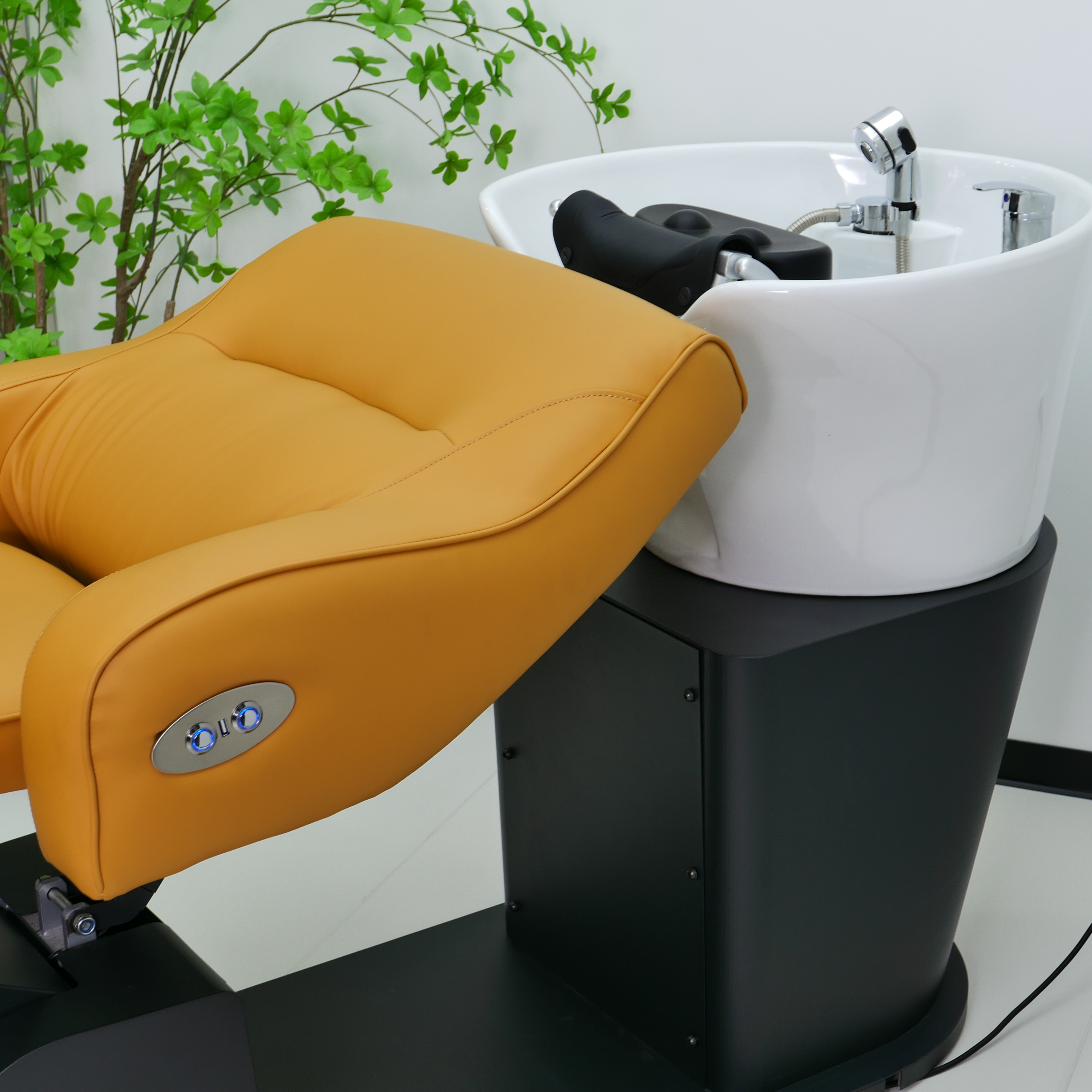 Electric Shampoo Chair with Backwash Sink for Hair Salon DN0087_Electric Shampoo Chairs