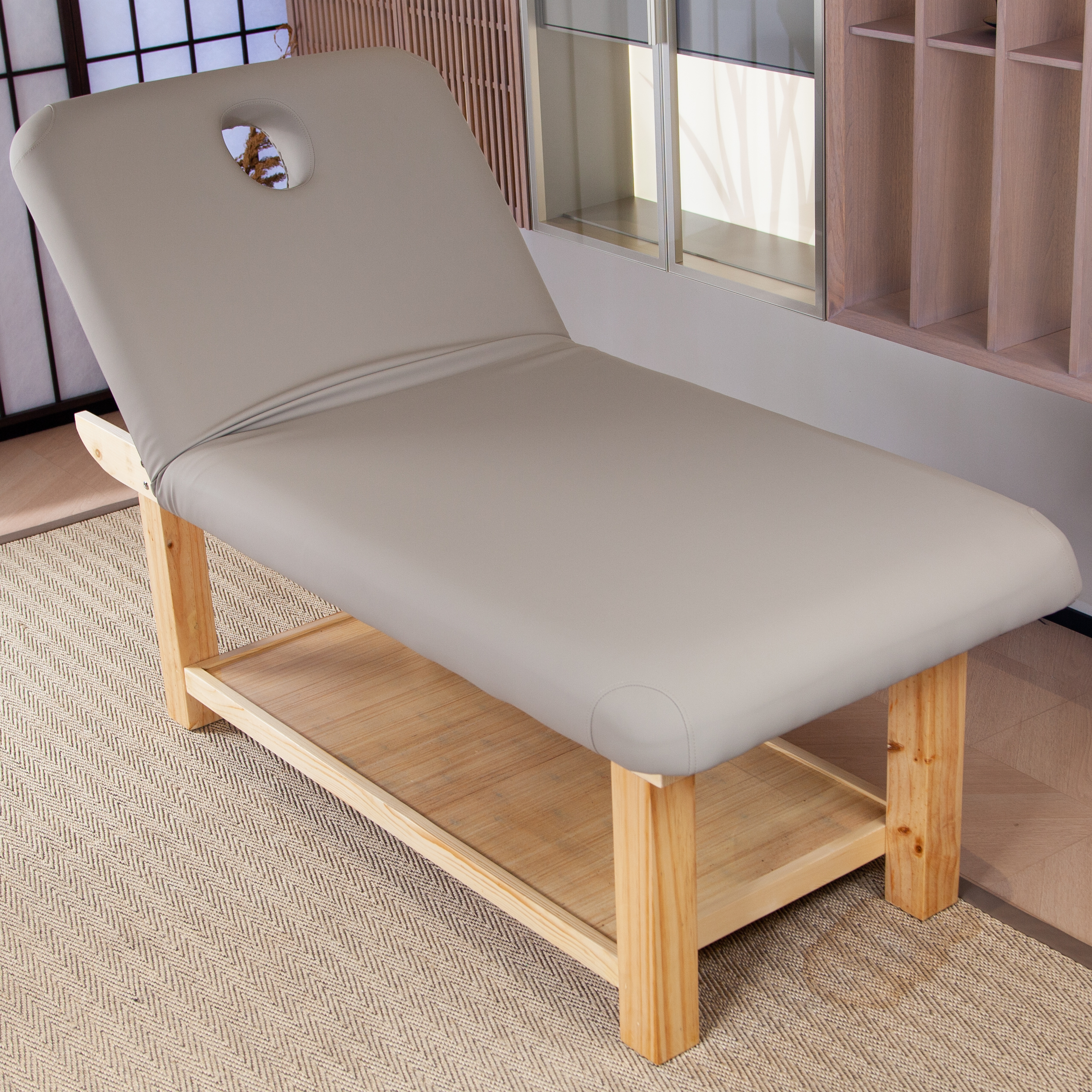 Portable Manual Beauty Bed for Home Spa and Massage Treatment DN0017_Manual Beds