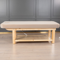 Manual Massage Bed with Reclining Backrest for Spa Therapy DN0020_Manual Beds