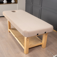 Manual Massage Bed with Reclining Backrest for Spa Therapy DN0020_Manual Beds