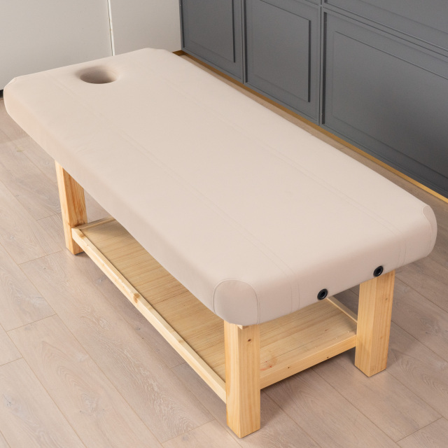 Manual Massage Bed with Reclining Backrest for Spa Therapy DN0020_Manual Beds