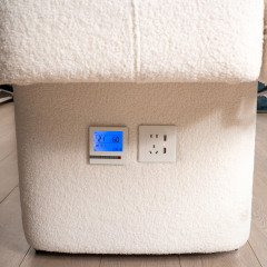 Plush 2 Motor Electric Beauty Bed for Salon and Spa Use DN0016_2 Motor Beds