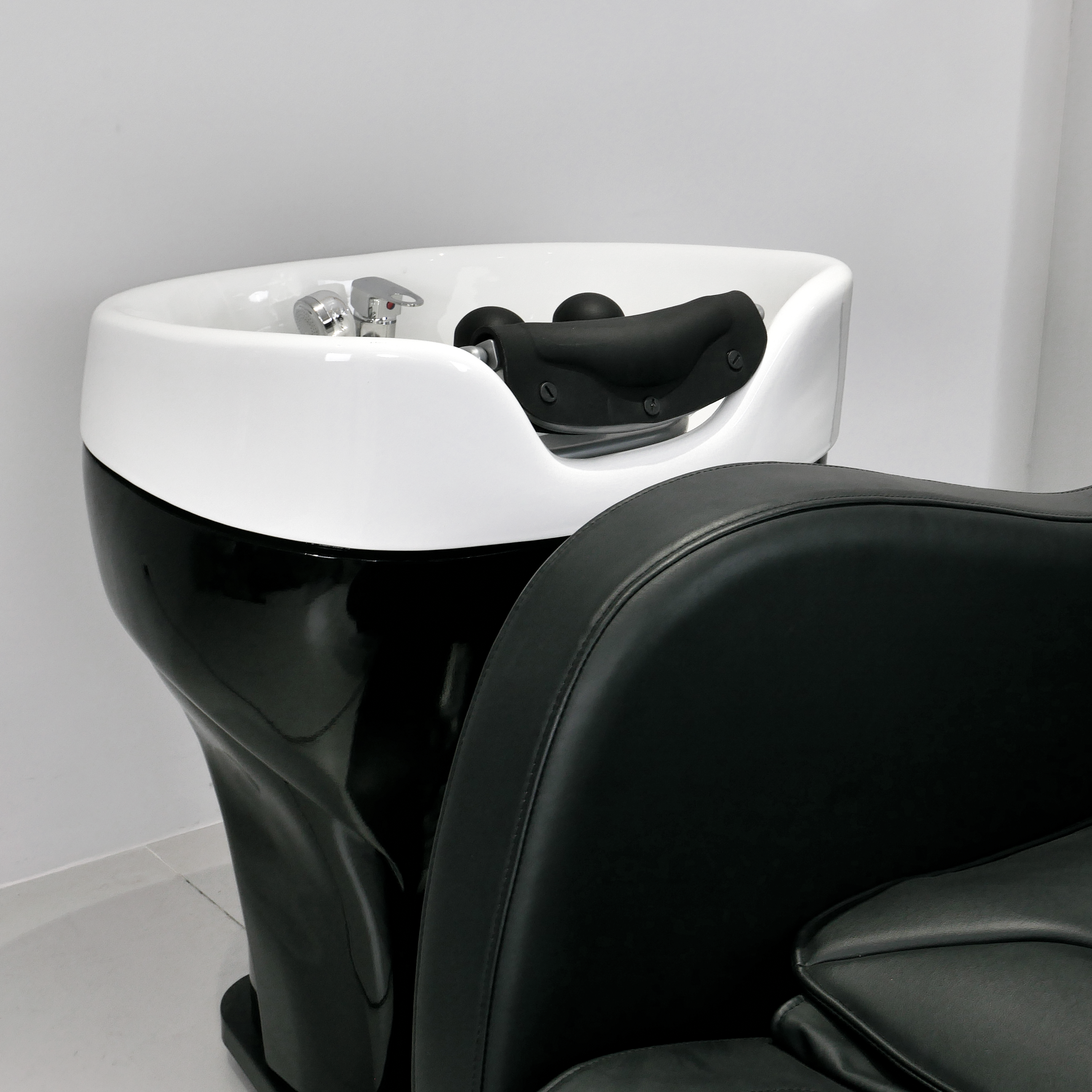 Electric Shampoo Chair with Reclining Backrest for Salon Use DN0066_Electric Shampoo Chairs