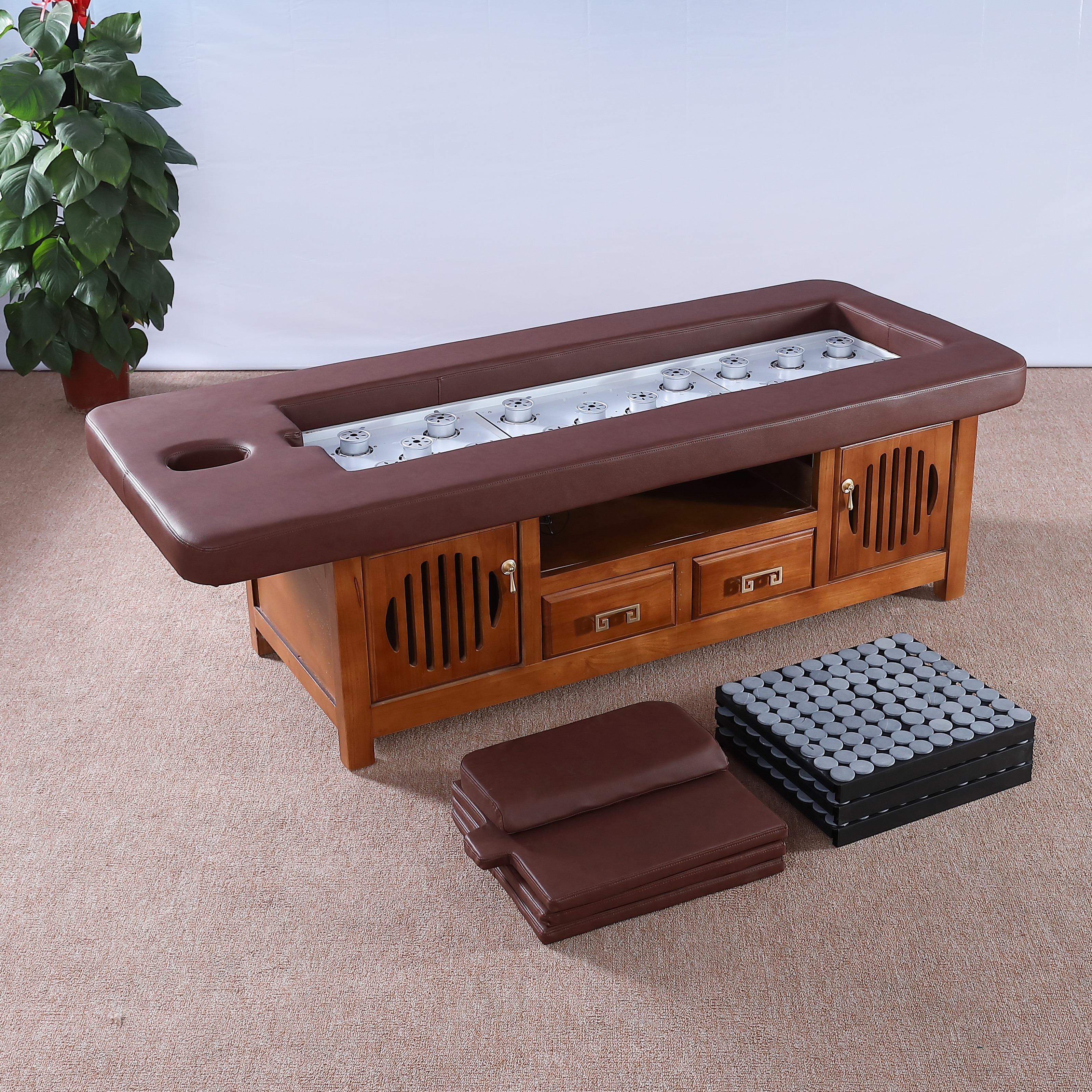 Infrared Thermal Moxibustion Massage Bed for Wellness Therapy DN0103_Moxibustion Beds