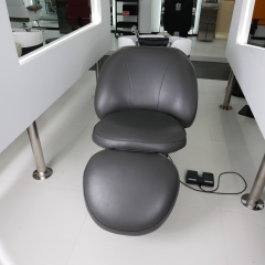 Electric Shampoo Chair with Storage Base for Hair Salon DN0079_Electric Shampoo Chairs