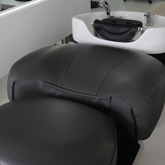 Electric Shampoo Chair with Storage Base for Hair Salon DN0079_Electric Shampoo Chairs