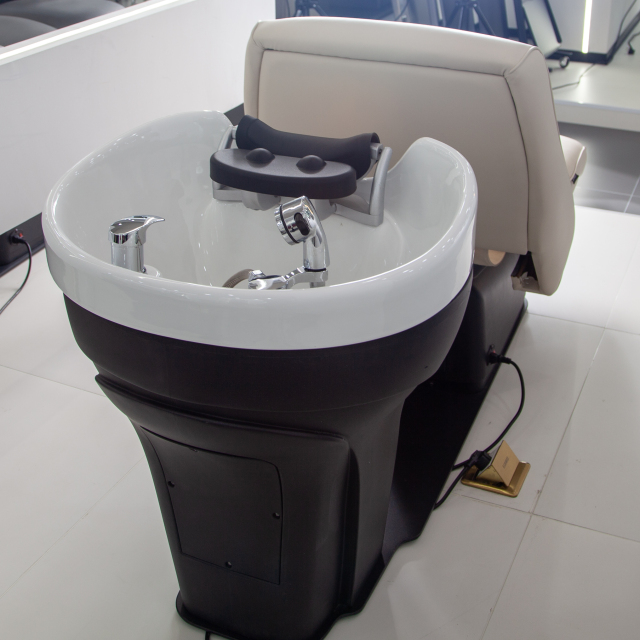 Electric Backwash Shampoo Chair for Hair Salon Washing Station DN0081_Electric Shampoo Chairs