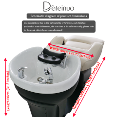 Electric Backwash Shampoo Chair for Hair Salon Washing Station DN0081_Electric Shampoo Chairs