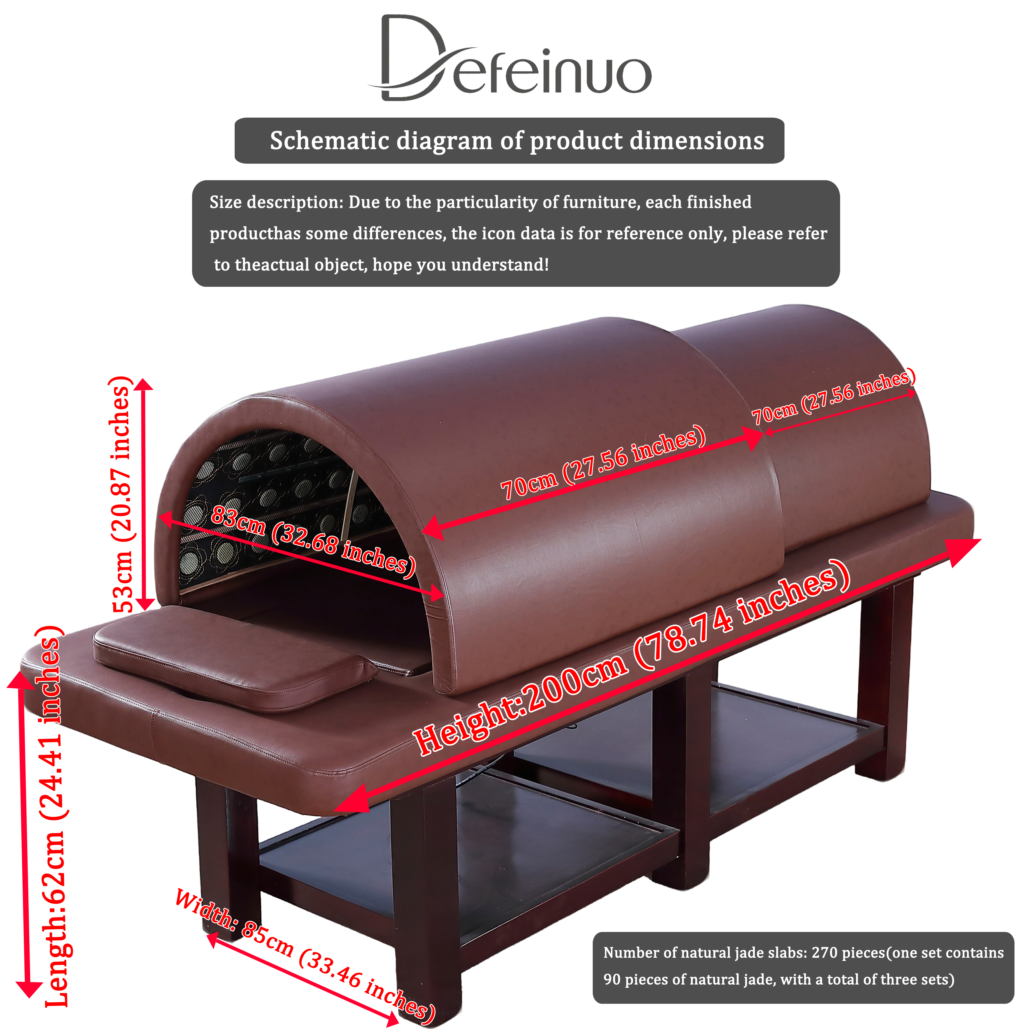 Infrared Thermal Moxibustion Massage Bed for Wellness Therapy DN0105_Moxibustion Beds