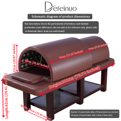 Infrared Thermal Moxibustion Massage Bed for Wellness Therapy DN0105_Moxibustion Beds
