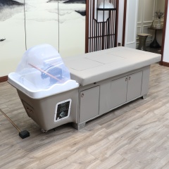 Moxibustion Shampoo Bed with Backwash System for Salon Hair Washing DN0054_Moxibustion Shampoo Beds