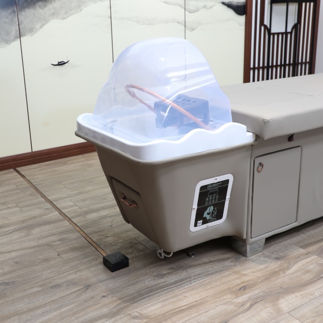 Moxibustion Shampoo Bed with Backwash System for Salon Hair Washing DN0054_Moxibustion Shampoo Beds