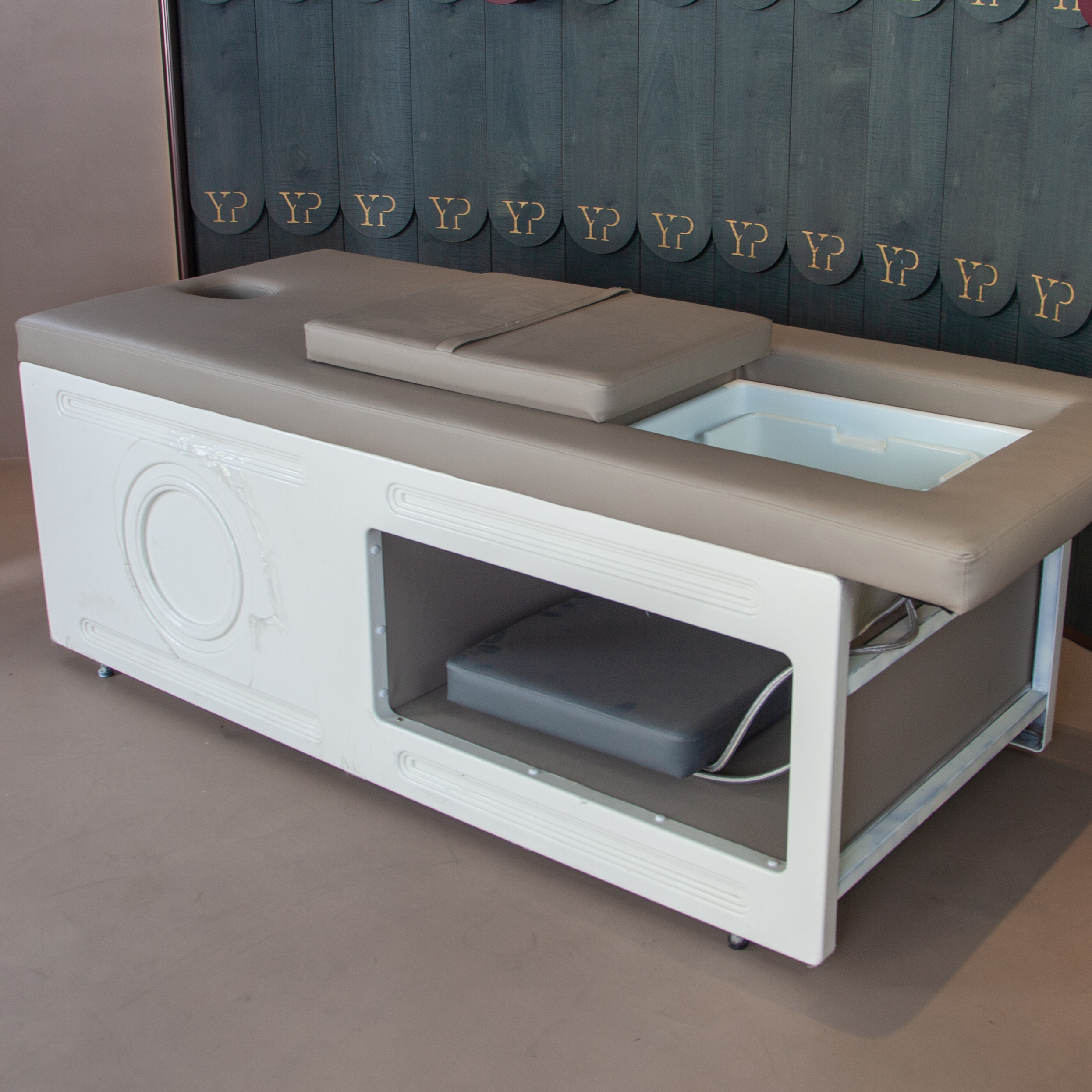 Salon Backwash Shampoo Unit with Basin for Hair Washing DN0058_Pedicure Shampoo Beds