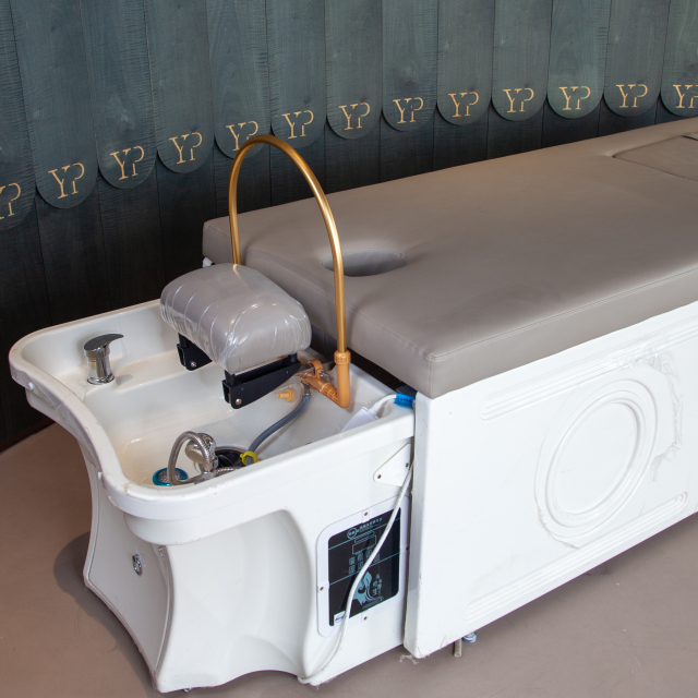 Salon Backwash Shampoo Unit with Basin for Hair Washing DN0058_Pedicure Shampoo Beds